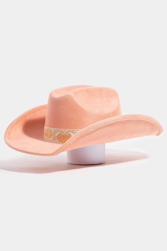 Pattern Band Cowboy Hat
