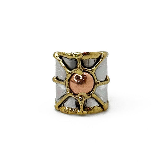 Janya Mixed Metal Ring - Sun Ray