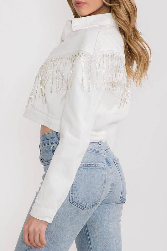 Fringe Crop Jacket