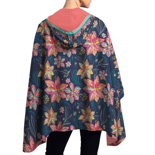 Rainproof Breathable Rain Poncho for Women